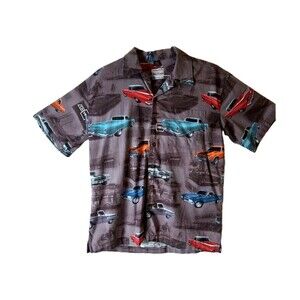David Carey Originals Vintage Car Shirt Large Chevy El Camino Hot Rod